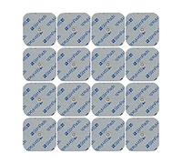 StimPads® TENS Machine Pads - 16 Pack 45×45mm Snap Electrodes (3.5mm) - Reusable Replacement Pads for Pain Relief, Physiotherapy & Rehabilitation - Compatible with Beurer, Sanitas, Bluetens and others