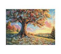 Stimulate Creativity with Fruit Tree Forest Wild Nature Rural Countryside Beautiful 500 Piece Adult Puzzle Fun Relaxing And Ideal for Leisure 500 PCS（52×38cm）