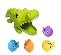 Stimulating Cayman Eating Fish Bathing Toy For Children Great For Enhancing Creativity Bath Time Toddler Shower Toy Water Activity