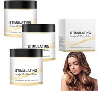 Stimulating Scalp And Hair Balm Nourishes Scalp, Nourishing Haircare Cream, Stimulating Scalp Treatment, Provide Healthy Nutritional Care (300g)