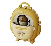 Stimulation Pretend Backpack Playset Multifunctional Portable Pretend Backpack Playing Toy with Realistic Design for Outdoor Adventures Preschool Kids Boys Girls Plastic Material (Type 5)