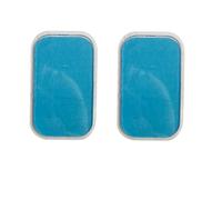 Stimulator Gel Pads Replacement Sheets for Muscle Trainer Abdominal Tightening Belt Accessories Fitness Elastic Band Set (Blue, One Size)