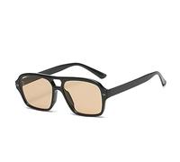STINA Trend New Simple Sunglasses Personality Shade Sunglasses Retro Double Beam Square Glasses Fashion Decoration Gift
