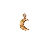 STINE A Jewelry Claire de Lune Earring Single Goldplated Silver 1408-02-L - Woman - 925 Sterling Silver Gold Left