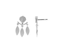 STINE A Jewelry Dancing Three Leaves Earring Single Silver 1158-00-S - Woman - 925 Sterling Silver Silver 20 mm