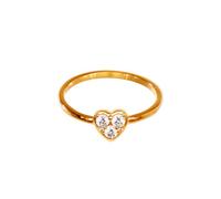 STINE A Jewelry J'Adore Ring Goldplated Silver 4056-02-52 - Woman - 925 Sterling Silver Gold 52