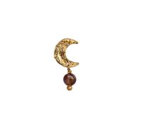 STINE A Jewelry Petit Claire de Lune Earring Single Goldplated Silver 1407-02-S - Woman - 925 Sterling Silver Gold