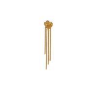 STINE A Jewelry Shell Reflections Earring Single Goldplated Silver 1352-02-S - Woman - 925 Sterling Silver Gold