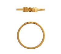 STINE A Jewelry Wow Mom Ring Goldplated Silver 4047-02-54 - Woman - 925 Sterling Silver Gold 54