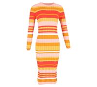 Stine Goya Women's Preloved Jeannie Striped Knitted Midi Dress Viscose | Size: XS