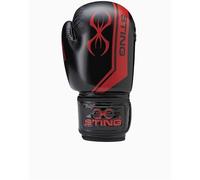STING Armalite Boxing Gloves for Men & Women - Pro-Grade Tech Gear with Hi Flow Core - Ideal for Boxing, MMA & Muay Thai - 12 Oz, Black/Red - Men & Women