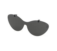 Sting AST422N Clip-On Only 0531 Men's Sunglasses Black Size 99