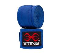 STING Elasticised Hand Wraps, Comfortable Wraps with Secure Support, Ideal for Boxing, MMA, Muay Thai, and Martial Arts, Wrist Wraps for Men and Women, Cobalt Blue, 4.5 m