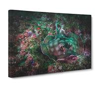 Sting Ray Canvas Print | Gallery Wrapped 30mm Frame Wall Art | 30x20 inches | Ready to Hang | Modern Picture | Living Room Bedroom Lounge Office