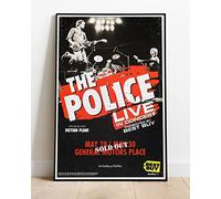 Sting / The Police At General Motors Place Promo Tour Poster :: Huge 36"x24" Poster Print Similar (Slightly Larger) to A1 Size : Vintage Reproduction BRING YOUR WALLS TO LIFE ! #4