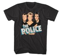 Sting-The-Police-Greatest-Hits-Album-Cover-Mens-T-Shirt-Rock-Band-Tour-Merch Black XXL