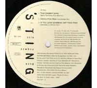 Sting - This Cowboy Song - Sting 12"
