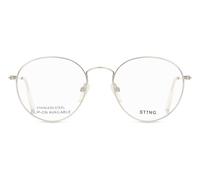 Sting VST127 Men's Glasses, Silver, Size 50