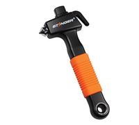 STINGER Ztylus Super Duty Car Emergency Escape & Rescue Tool, Hardened Carbon Steel Car Safety Hammer, Spring Loaded Window Breaker, Razor Sharp Seat Belt Cutter, Auto Disaster Life-Saving (Orange)