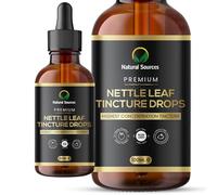 Stinging Nettle Leaf Tincture Drops - Fresh Plant Extract organically harvested 100 Servings - Nettle Supplement 100% Nettle Extract - Highest Concentrate - UK Produced - GMDP Certified/Vegan/Non GMO