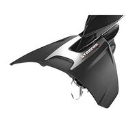 STINGRAY HYDROFOILS - Starfire Hydrofoils for 40-300 hp Boats (Black) - No-Drill Engine Stabilizer Fins for Outboard/Outdrive Motors - Made in The USA
