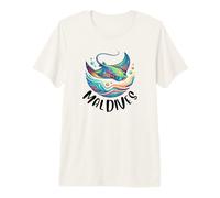 Stingray Maldives Premium T-Shirt