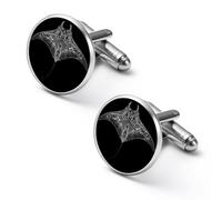 Stingray Mandalas Mens Cufflinks For Shirt Alloy Cuff Links Business Wedding Groom