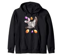 Stingray Manta Ray Rabbit Eggs Bunny Ears Cute Spring Zip Hoodie