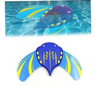 Stingray Underwater Glider for Kids, Swimming Pool Toy Self Propelled Adjustable Fins Mini Stingray Underwater Gliders Fun Swimming Toys for Summer Party