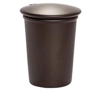 Stinky Cigar Car Ashtray, Matte Brown | Premium Stainless Steel Ashtray Cup with Spring Clip Mechanism for All Cigar Sizes - Perfect On The Go Accessory for Cigar Enthusiasts and Automobiles