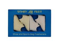 Stinky Feet Freshener Fresh Linen & Lemongrass | 100% Natural Odour Neutraliser for Shoes & Sports Bags | Refillable, Vegan & Cruelty-Free | Organic Essential Oils | Handmade UK | Lasting Freshness