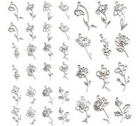 stino 28Pcs Stainless Steel Seven Chakra Symbols Charms, No Tarnish Pendants for Jewelry Making, Necklace, Bracelet DIY Crafting (Seven Chakra Symbols(28Pcs))