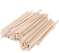 Stir Bar Wooden 100Pcs Disposable Stir Bar Wooden Coffee Milk Tea Stir Stick Independent Packaging Stir Bar 100% biodegradable