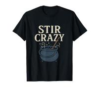 Stir Crazy Magic Meal Cauldron Graphic Design T-Shirt