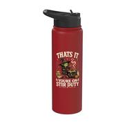 Stir Duty Witch Cauldron Retro Stainless Steel Insulated Water Bottle