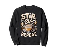 Stir Sip Repeat Masala Chai Tea Lover Spiced Tea Sweatshirt