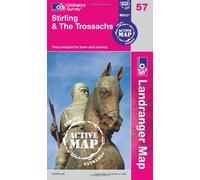 Stirling and the Trossachs: Sheet 57 (OS Landranger Active Map)