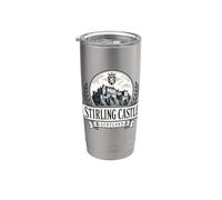 Stirling Castle Scotland Thistles Stainless Steel Insulated Tumbler