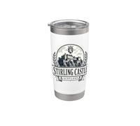 Stirling Castle Scotland Thistles Stainless Steel Insulated Tumbler