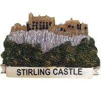 Stirling Castle Scotland United Kingdom Magnet Fridge Refrigerator Magnet Decoration Sticker Souvenir Resin Crafts Kitchen Whiteboard