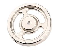 Stirling Engine Accessories - Metal Flywheel Lab Experiment Science Kits Silver L