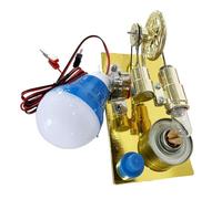 Stirling Engine Generator Model Thermal Dynamics Conservation Demonstration Device Physics Teaching Aid for Lab Stirling Engine Generator