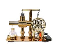 Stirling Engine Model Hot Air Stirling Engine Motor Model Physics Science Educational Toy Challenging Gift for Students Hot Air Stirling Engine Motor Hot Air Stirling Engine Motor Model Kit Hot Air