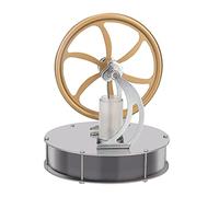 Stirling Engine Model Kit, LTD Low Temperature Difference Stirling Engine Model Flywheel Heating Machine Engine, STEM Gifts for Adults and Teens