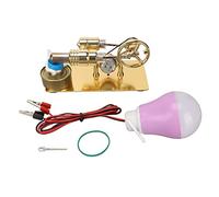 Stirling Engine Model Kit Novel Crab Shape Scientific Physical Educational Toy for Children Physics Learning Zinc Alloy Stainless Steel Glass