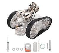 Stirling Engine Model Kit Zinc Alloy Car Physics Demonstration Toy For