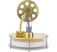 Stirling Engine Model Steam Heat Powered Low Noise Temperature Stirling Motor Educational Physics Science Experiment Model for Kids Adults