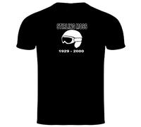 Stirling Moss t Shirt Black (XL)