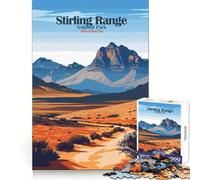 Stirling Range National Park Australia 1000 Piece Jigsaws for Teenagers Mental Dexterity Quiet Fun Premium Cut Holiday Present (38x52cm)