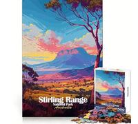 Stirling Range National Park Australia 1000 Pieces Jigsaws Adults Puzzles Gifts Thought Training Peaceful Fun Uniform Cut Art Xmas Gift (50x75cm)